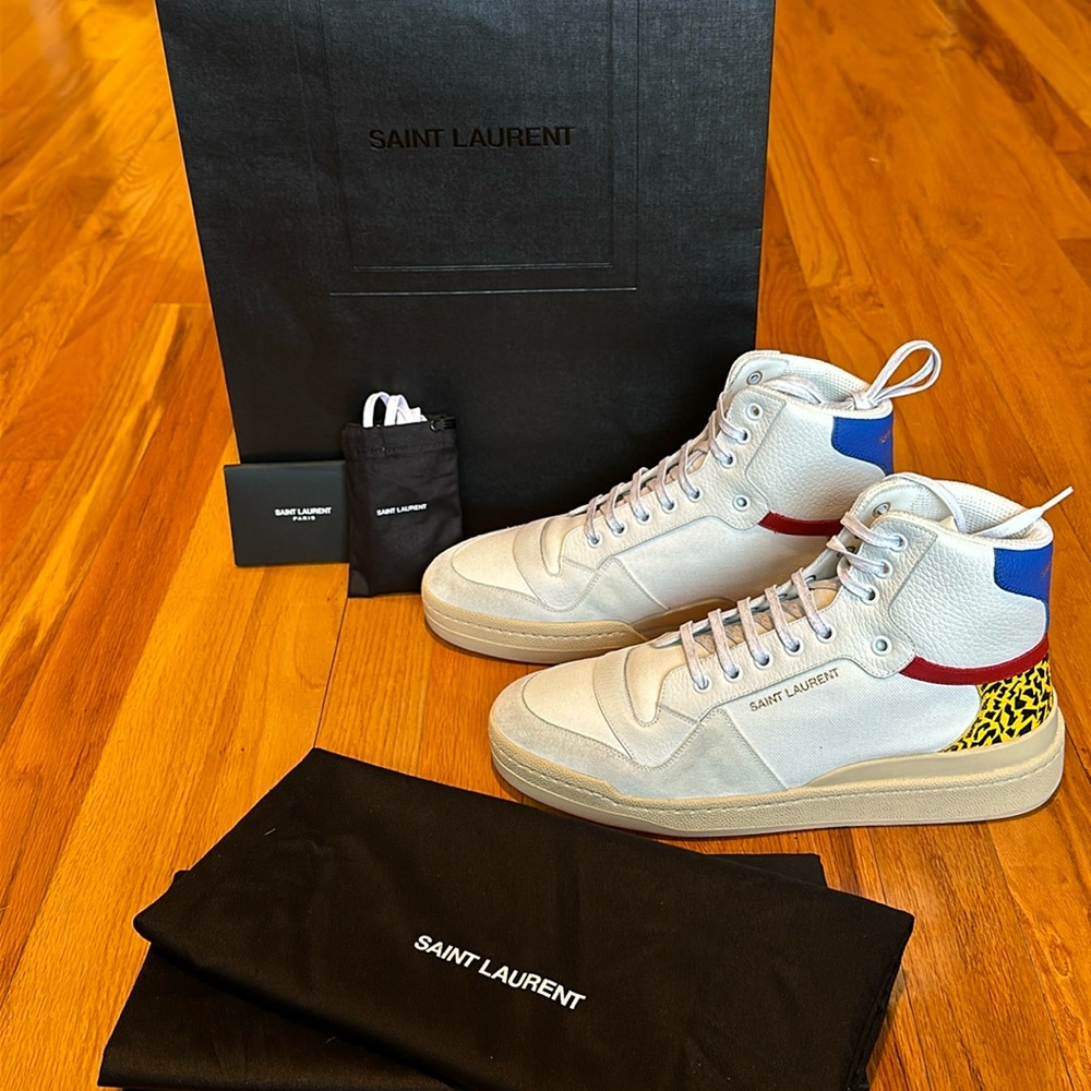YSL SL/24 MID TOP SNE